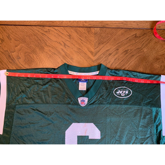 New York Jets Mark Sanchez #6 Green Reebok NFL Men's Jersey Size XL - Picture 8 of 8